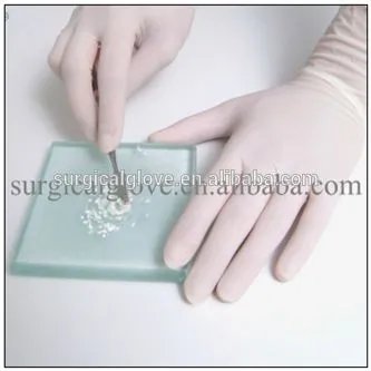Non Sterile Latex Medical Examination Gloves China Manufacture
