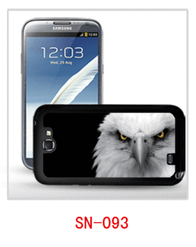 Eagle Picture 3d Case For Samsung Galaxy Note2,pc Case Rubber Coating, With 3d Picture, Multiple Colors Available 