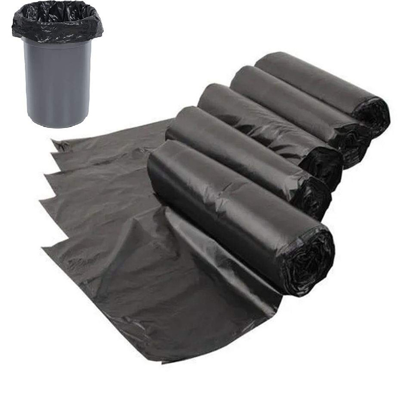 LDPE Black Star Seal Heavy Duty Plastic Trash Garbage Bag 55 Gallon