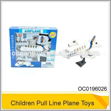 Hot sale pull line toy plane plastic toy wire control plane OC0196026