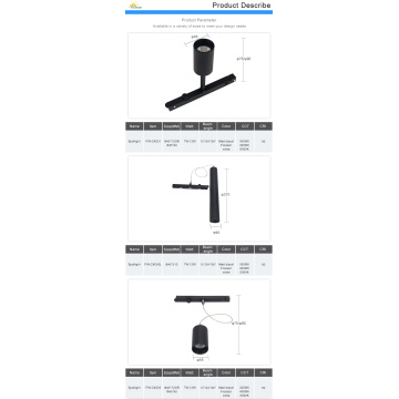 Good quality magnetic track light system DC48V 12W 18W 24W 36W led track light magnetic track light