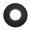 black finger sisal buffing wheel