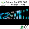 Outdoor DMX512 RGB SMD führte Digitalrohr