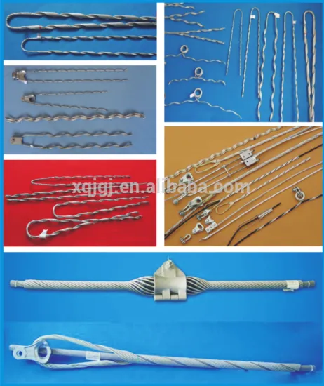 Preformed Wire Rope/Preformed Tension Clamp/Cable Clamps/Dead End Grip for Electric Power Fittings