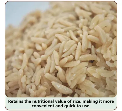 Instant Healthy Coarse Grains Rice with Mulberry Leaf Extract, No Steam Required