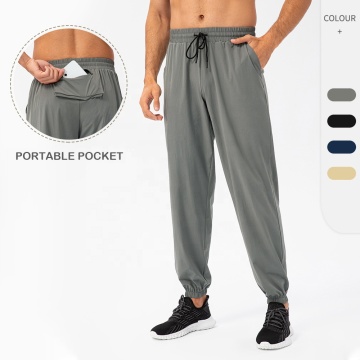 2023 Herren-Schnelltrockner Fitness-Sporthose: Streetwear mit Taschen, locker und atmungsaktives Joggen-Laufhose
