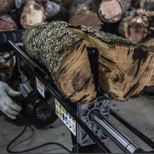 Firewood splitter di registro macchina economico