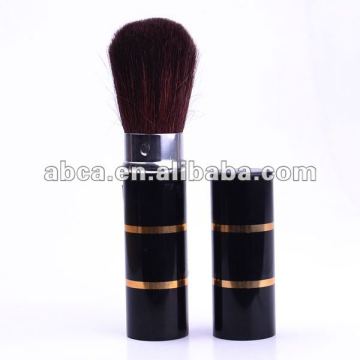 Professional black best seller fashion retractable brush 2013 Special Offer. Synthetic Hair Goat Hair Wool 2013 Factory Price