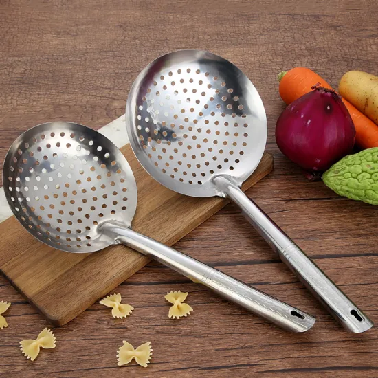 Kitchen Colander Stainless Steel Hollow Lattices