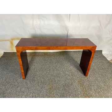 Luxury Burl Venner Console Tables for Living Room