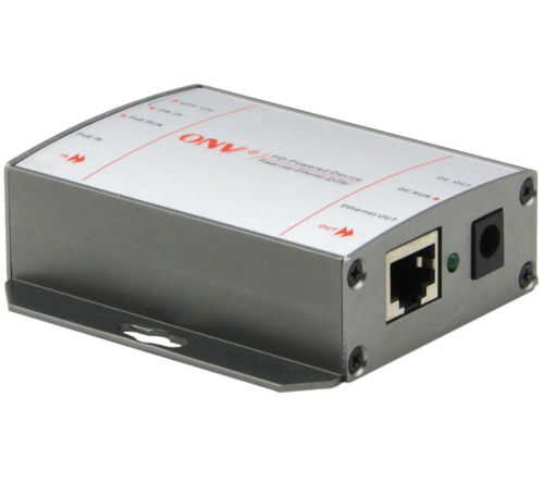 5v / 12v Poe Splitter 10m / 100m Ieee 802.3af With 2 Port