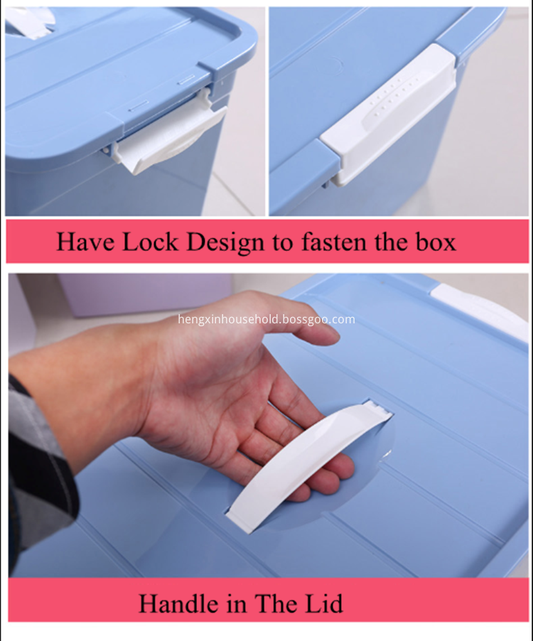 PLASTIC STORAGE BOXES FOR STORAGE CLOTHES 