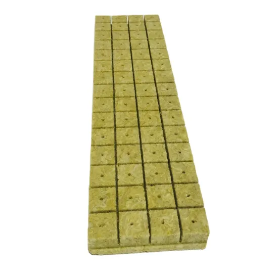 Rockwool Planting Cubes: A Versatile Hydroponic Solution for Strong Seedling Growth and Plant Propagation
