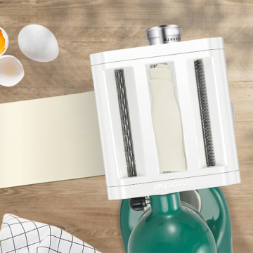 Amzchef Home Usa 3 in 1 Allegato di pasta: miscelatore, rullo e accessori per taglieri
