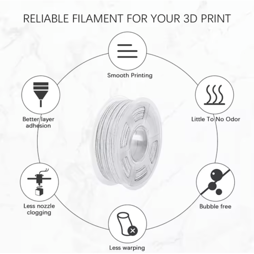 Marble-Effect PLA for Artistic Prints