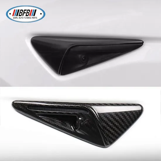Real Carbon Fiber Camera Vent Cover Trim for Tesla Model S 2022