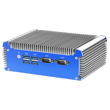 Dual LAN Mini PC de bureau avec un port 2 * RS232