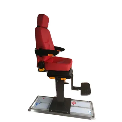 Red Marine Helm Chair