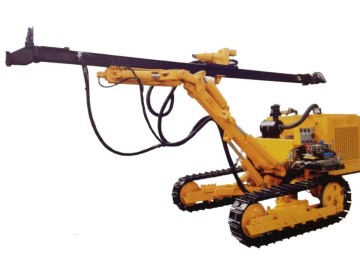 Big crawler rock drill