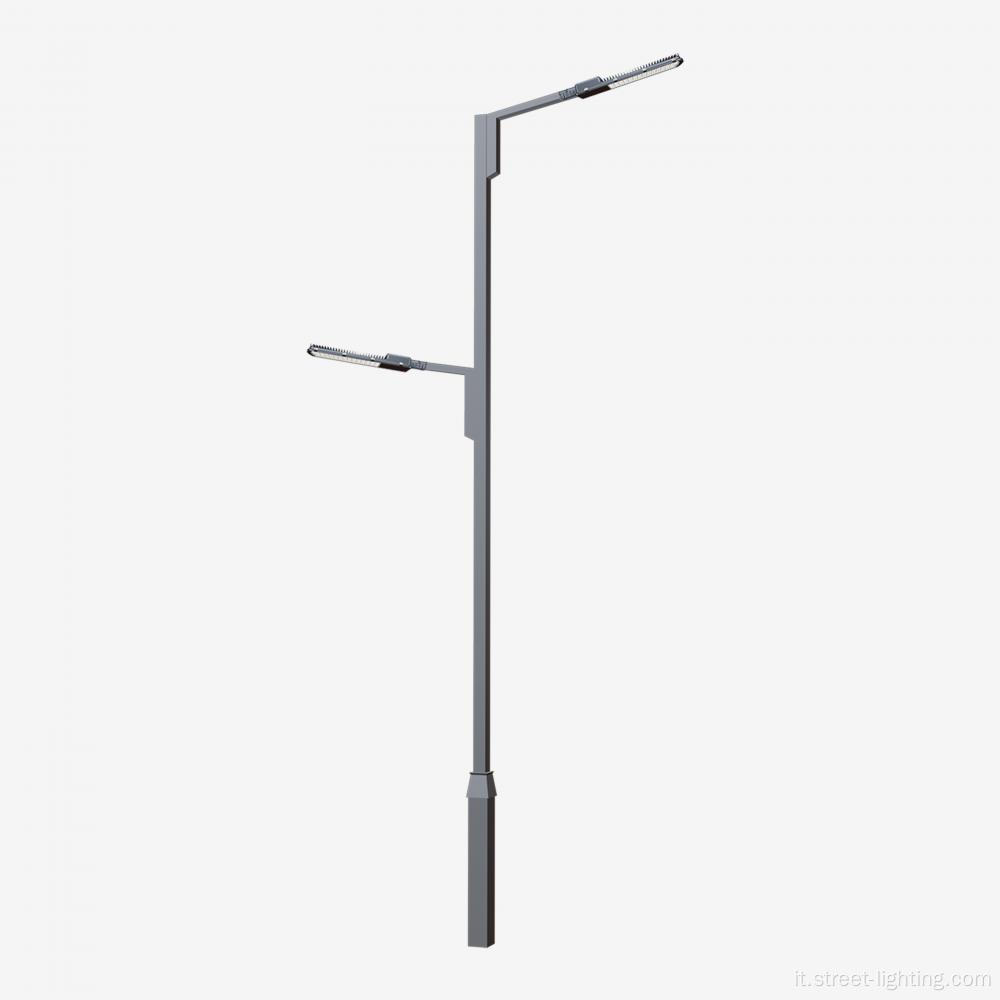 Pole light di strada zincato da 15 m calde