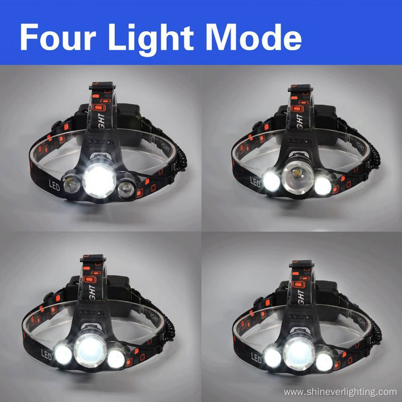 Brightest USB Rechargeable Waterproof LED headlamp