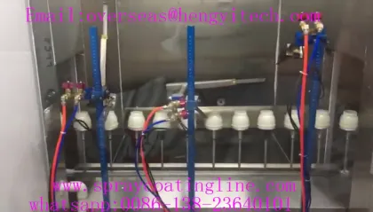 powder spraying equipment automatic  coating line