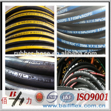 PU flexible wire reinforced hydraulic hose