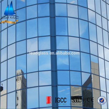 Toughened Low-E Insulated Window Glass Sheet For Wall