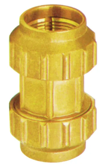 cw614n brass compression fitting for MDPE pipes