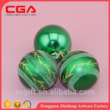 Popular christmas globe hanging 80mm,100mm plastic christmas decorative balls