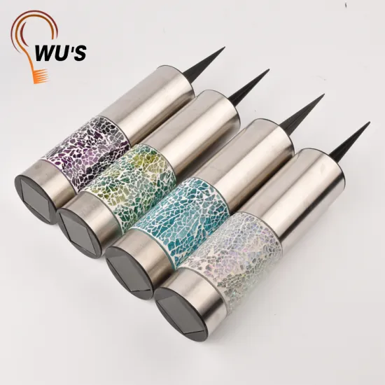 For outdoor garden popular the market decorative solar lamp mosaic