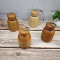 Mini tazze in bambù naturale