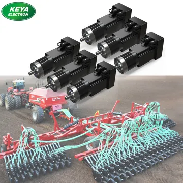 Corn Multi-row Planter DC Motor Machine IP66 Water-proof Seeding Motor Fit Tractor Seeder Disc for Agriculture
