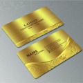 Free Design Customized 304 Stainless Metal Business Card