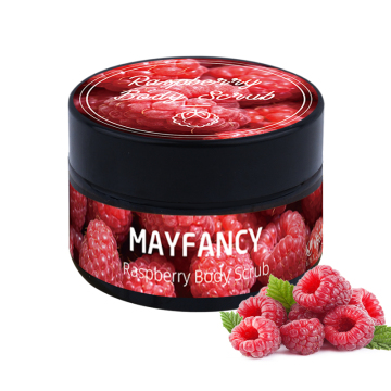 Meilleur gommage du corps de framboise exfoliator pour les soins de beauté