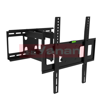 TV wall hanging bracket full motion double rotary articulated arm extension