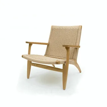 Solid Wood Frame CH25 Easy Chair
