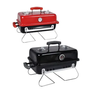 Table Top Portable Barbecue Grill Foldable Leg Mini Charcoal Bbq Grill For Camping