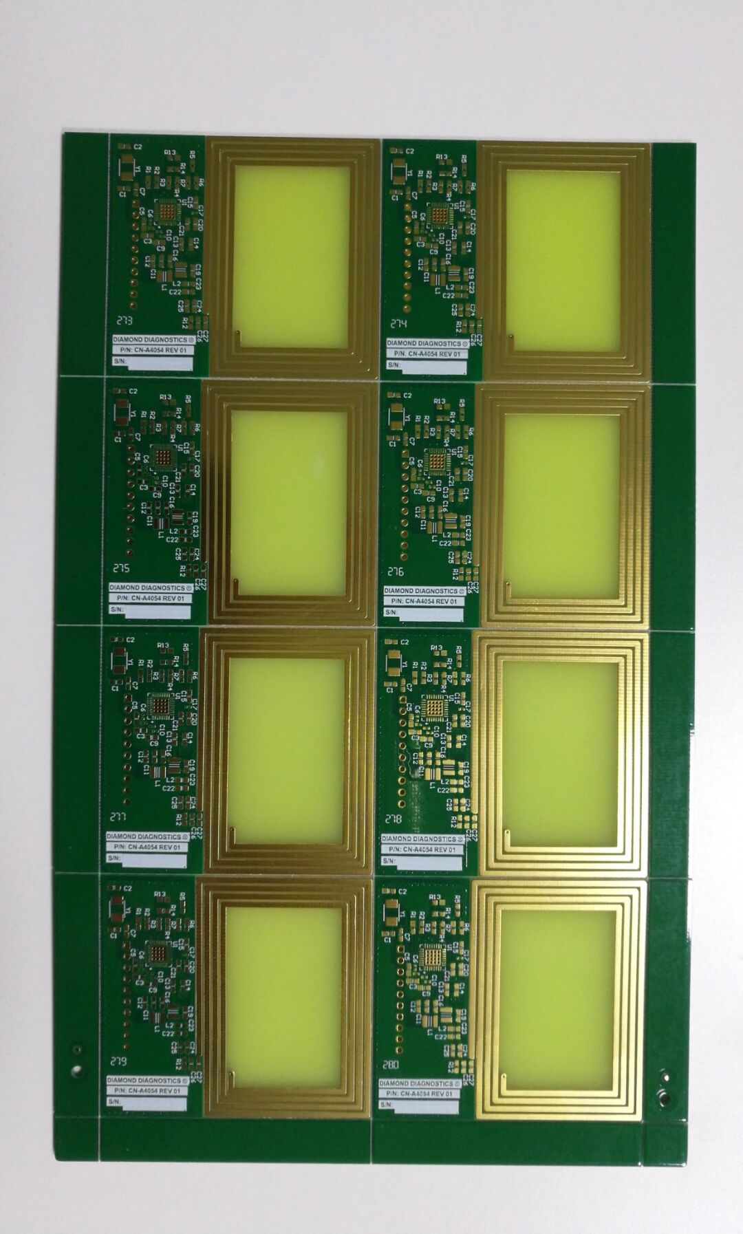 Coil printed wire board