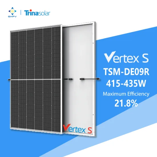 Trina Vertex S EU TSM-DE09R Bifacial PV Module Solar Panel: 415W, 420W, 425W, 435W & 430W Dual Glass Panels for European Market