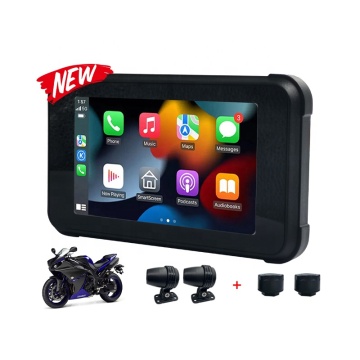 Waterproof Wireless Motorcycle Navigation Screen for Android Auto and Apple CarPlay