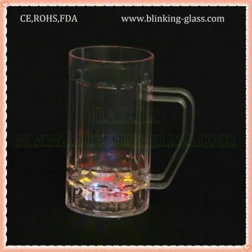 Led flashing beer glass - 400ML