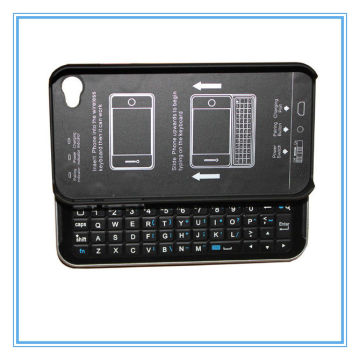 High Quality Plastic Folding Wireless Portable Bluetooth 2.0 Keyboard For Iphone4s