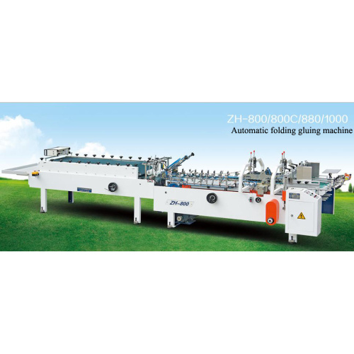 Automatic folding gluing machine