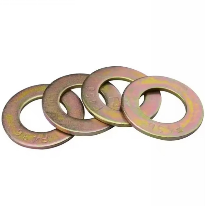 ফ্ল্যাট ওয়াশার টাইপ 1 শক্ত করা F436 লক ওয়াশার