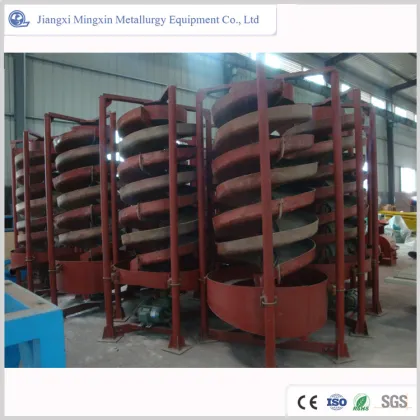 Chrome Wash Plant Gravity Spiral Chute Concentrator for Chromite Ore Separation