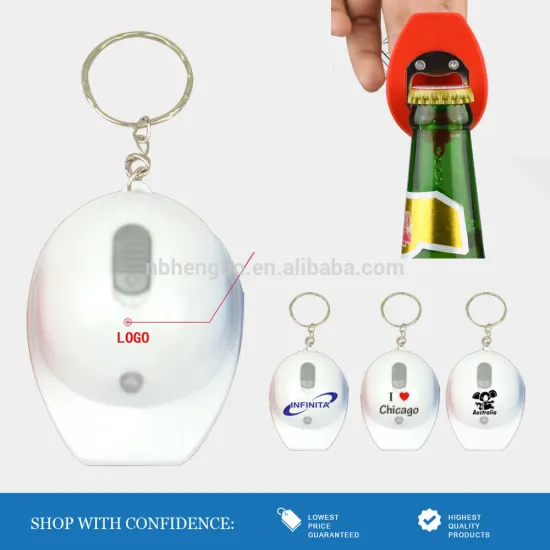 mutifunction bottle opener and led helmet key chain