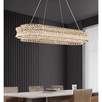 Big Round French Crystal Chandeliers for Classic Hotel Decor