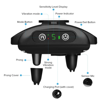 Mode Adjustable Dog Anti-Barking Collar