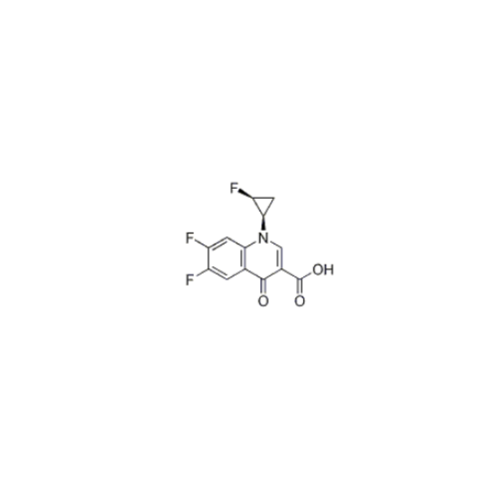 Ácido 6,7-difluoro-1 - ((1R, 2S) -2-fluorociclopropil) -4-oxo-1,4-dihidroquinolina-3-carboxílico 127199-00-2
